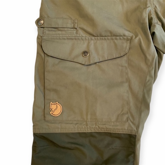 Fjall Raven Vidda Pro Ventilated Trousers Regular Fit Army Green Mens Cargos - Picture 5 of 13